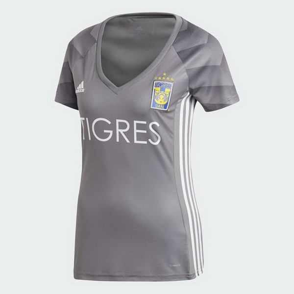 Camiseta Tigres de la UANL Tercera equipo Mujer 2018-19 Gris